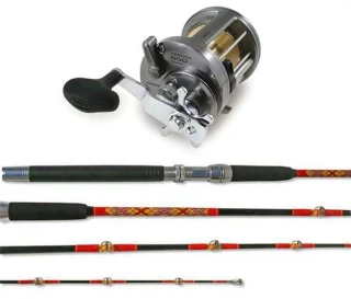 Tony Maja Custom/Shimano Tekota 800 Bunker Spoon Trolling Combo