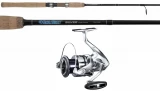 TackleDirect Silver Hook/Shimano ST4000XGFL Stradic FL Spinning Combo