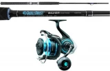 TackleDirect SALTISTMQ5000D-H/TDSBS701MH Silver Hook Boat Spinning Combo