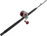 Siegler OS Red / TackleDirect Platinum Hook White Marlin Combo